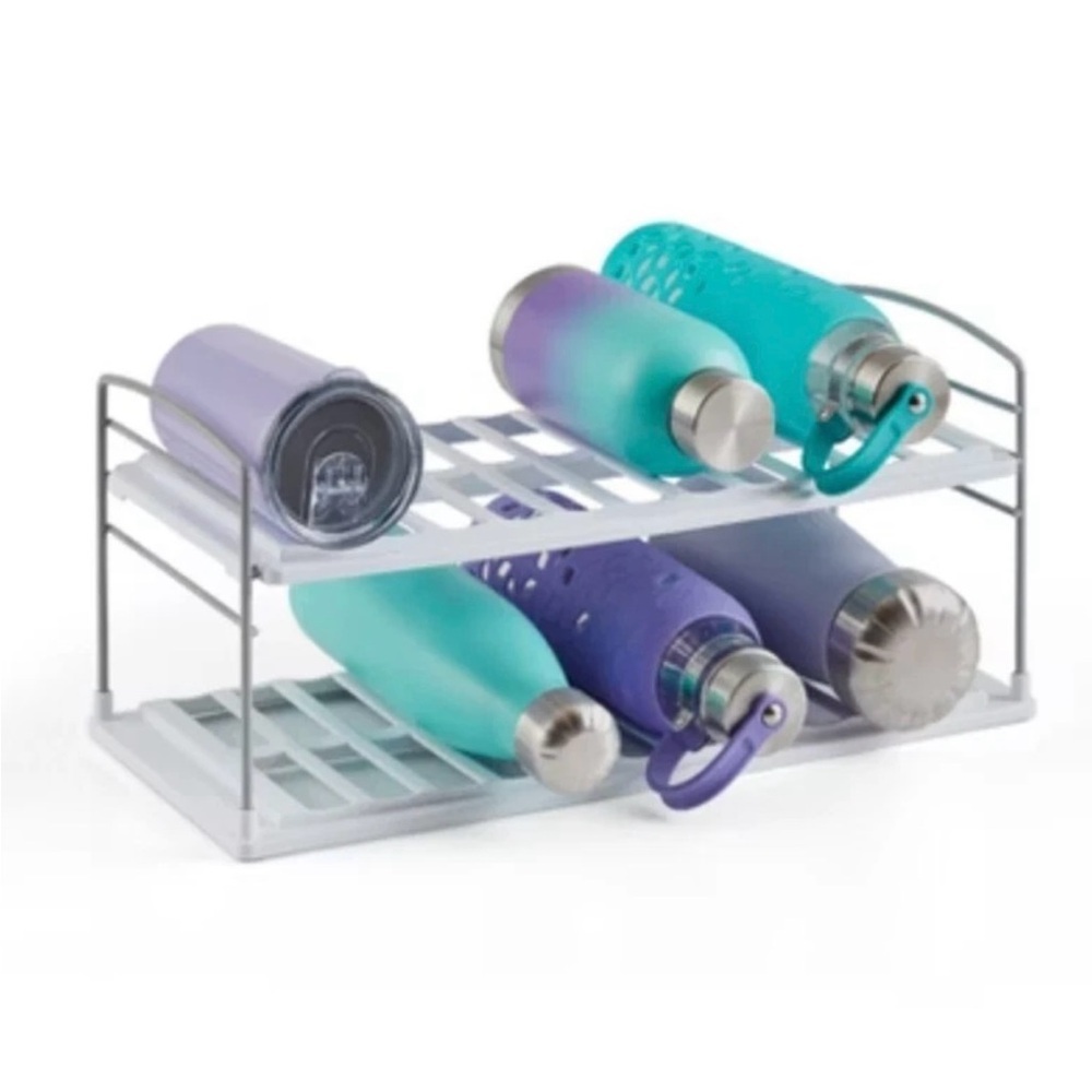 YouCopia UpSpace 2-Shelf Bottle Organizer: Non-Slip,‎ Freestanding Rack